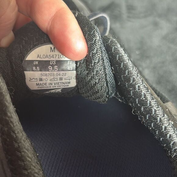 Altra men’s paradigm 6 running training shoes athletic black men’s 9.5 - Picture 7 of 8